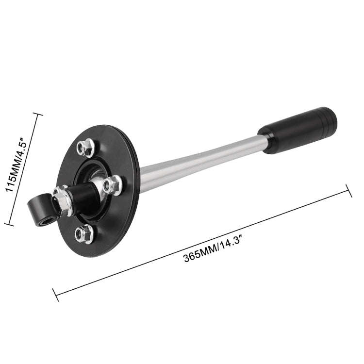 Car 265mm Adjustable Short Shifter Lever Knob for BMW (Black)