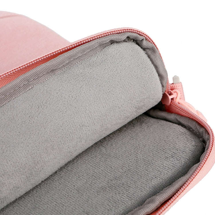For 15-15.6 inch Laptop Multi-function Laptop Single Shoulder Bag Handbag(Light Blue)