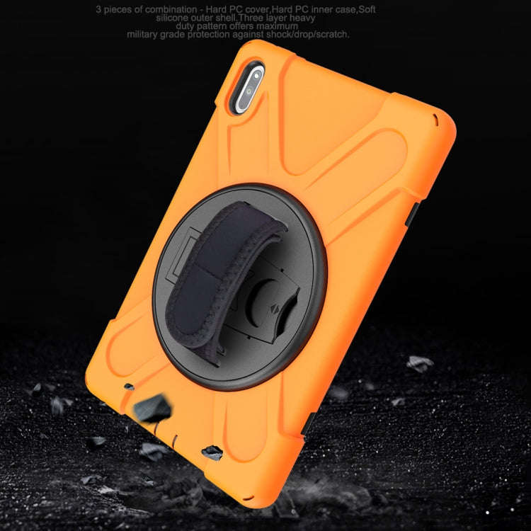 For Huawei MatePad Pro 10.8 Shockproof Colorful Silicone + PC Protective Case with Holder & Shoul...