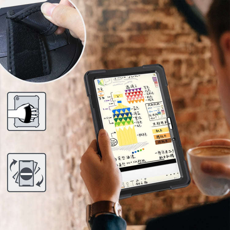 For Huawei MatePad Pro 10.8 Shockproof Colorful Silicone + PC Protective Case with Holder & Shoul...