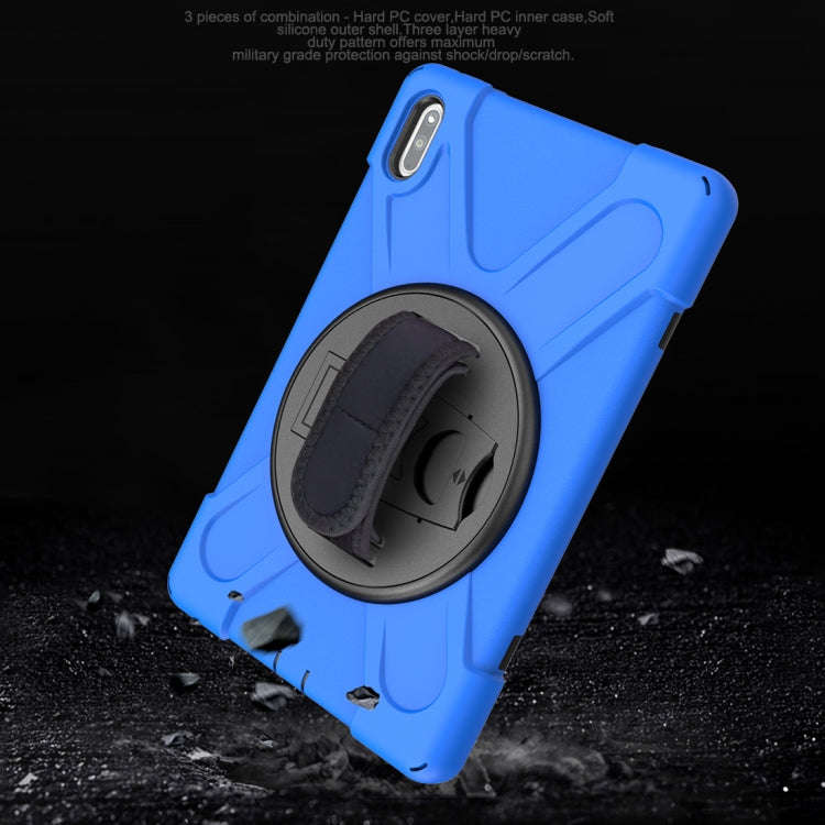 For Huawei MatePad Pro 10.8 Shockproof Colorful Silicone + PC Protective Case with Holder & Shoul...