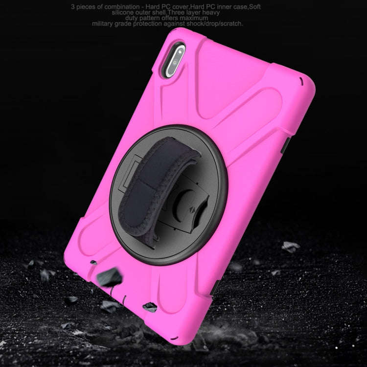 For Huawei MatePad Pro 10.8 Shockproof Colorful Silicone + PC Protective Case with Holder & Shoul...