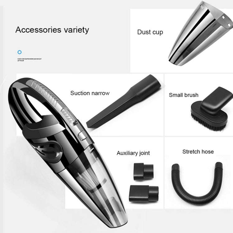 R-6053 6000Pa Multi-function USB Charging Car Handheld Wireless Vacuum Cleaner Dust Collector Cle...