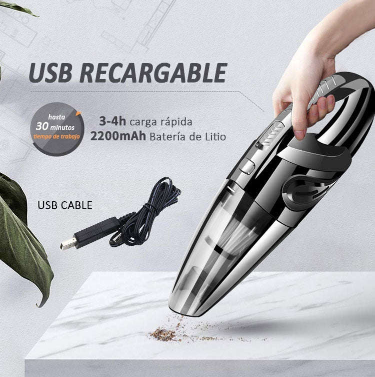 R-6053 6000Pa Multi-function USB Charging Car Handheld Wireless Vacuum Cleaner Dust Collector Cle...