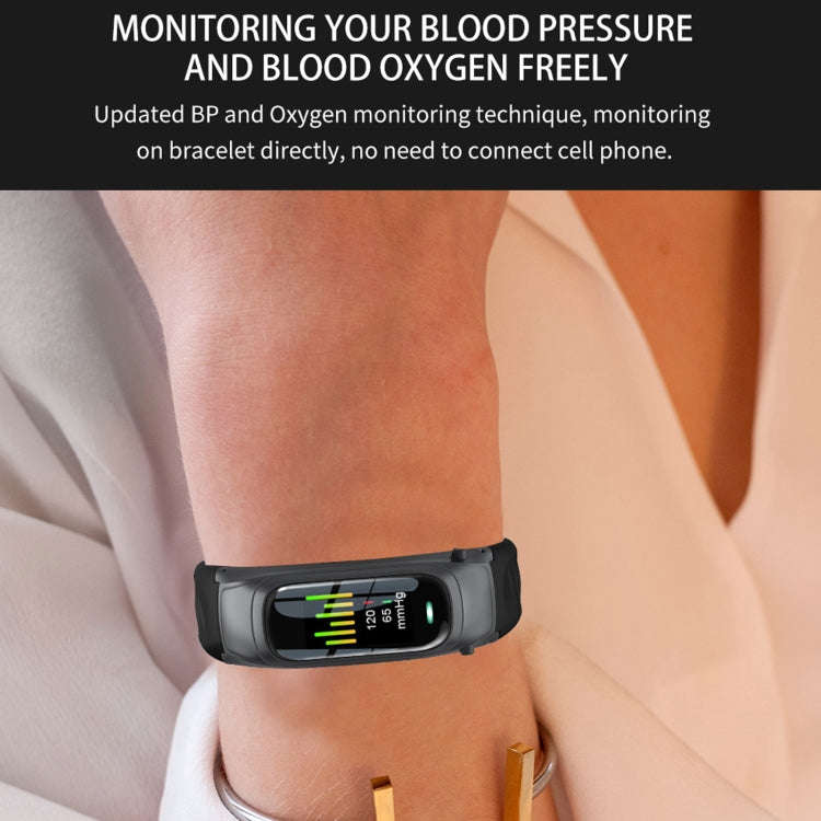 B9 0.96 inch TFT Color Screen AI Voice Smart Bracelet, Support Reject Call / Sleep Monitoring / H...