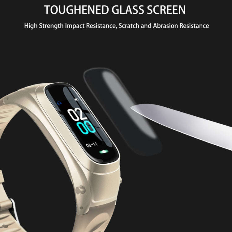 B9 0.96 inch TFT Color Screen AI Voice Smart Bracelet, Support Reject Call / Sleep Monitoring / H...