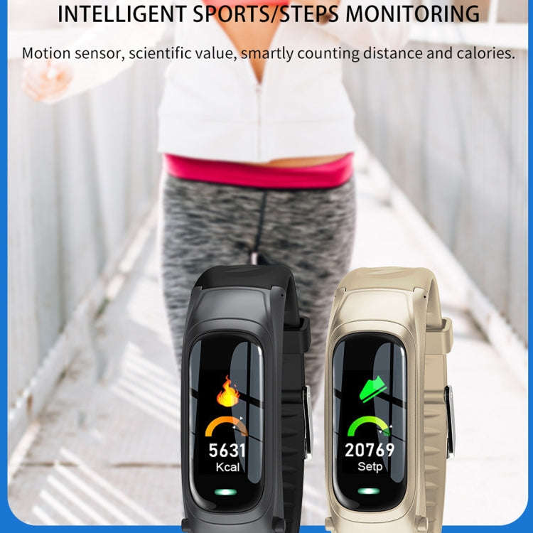 B9 0.96 inch TFT Color Screen AI Voice Smart Bracelet, Support Reject Call / Sleep Monitoring / H...
