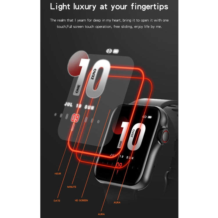 D06 1.6 inch IPS Color Screen IP67 Waterproof Smart Watch, Support Sport Monitoring / Sleep Monit...