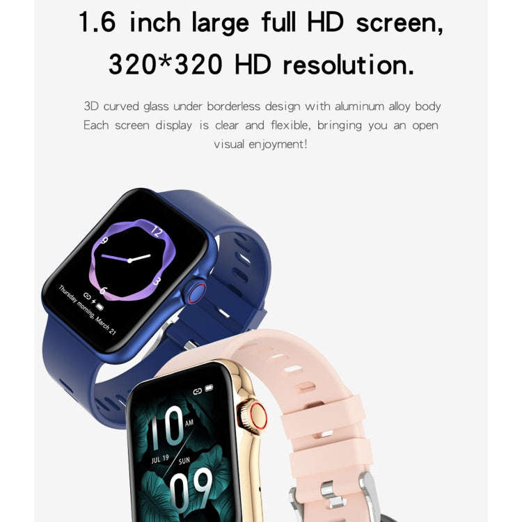 D06 1.6 inch IPS Color Screen IP67 Waterproof Smart Watch, Support Sport Monitoring / Sleep Monit...