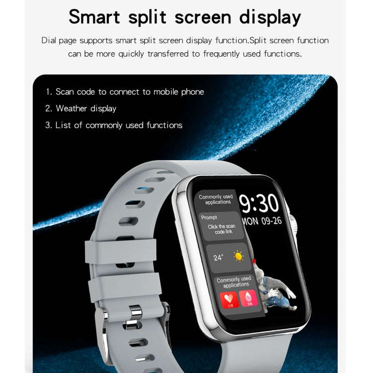 D06 1.6 inch IPS Color Screen IP67 Waterproof Smart Watch, Support Sport Monitoring / Sleep Monit...