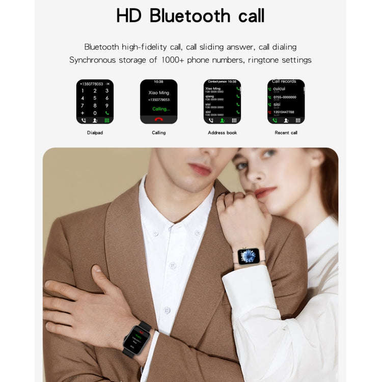D06 1.6 inch IPS Color Screen IP67 Waterproof Smart Watch, Support Sport Monitoring / Sleep Monit...