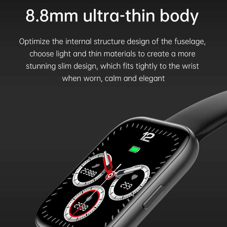 G69 1.69 inch Square Color Screen IP68 Waterproof Smart Watch, Support Blood Pressure Monitoring ...