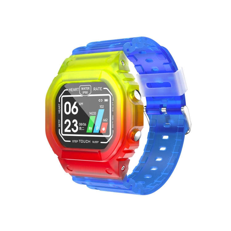 K16 1.14 inch TFT Color Screen IP68 Waterproof Smart Watch, Support Bluetooth Music / Sleep Monit...
