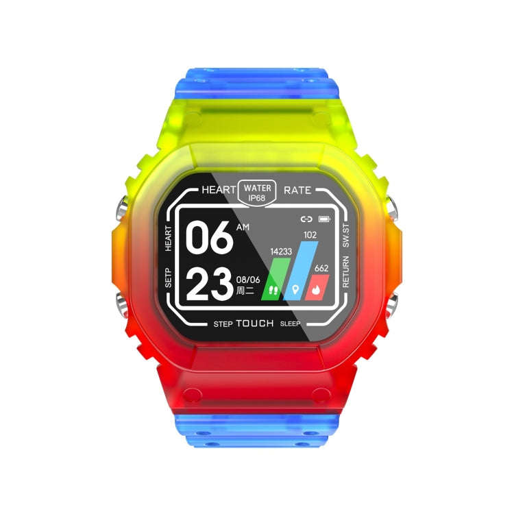 K16 1.14 inch TFT Color Screen IP68 Waterproof Smart Watch, Support Bluetooth Music / Sleep Monit...