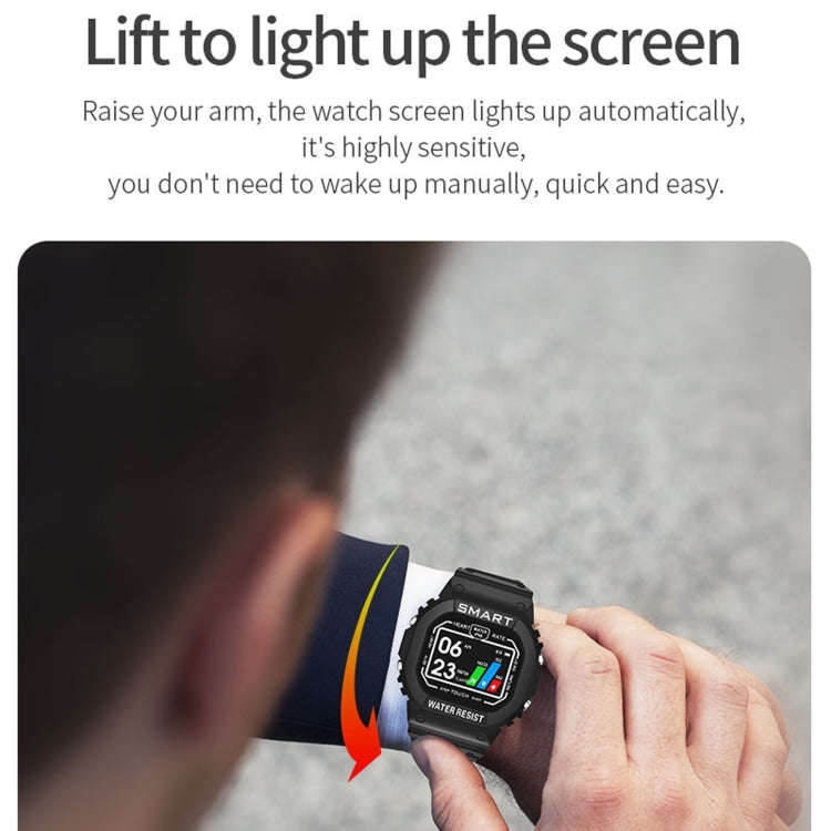 K16 1.14 inch TFT Color Screen IP68 Waterproof Smart Watch, Support Bluetooth Music / Sleep Monit...