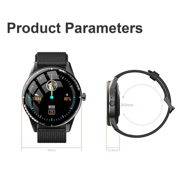 H6 1.28 inch Touch Screen IP67 Waterproof Smart Watch, Support Bluetooth Call / Sleep Monitoring ...
