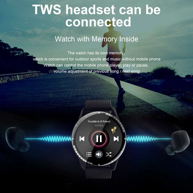 H6 1.28 inch Touch Screen IP67 Waterproof Smart Watch, Support Bluetooth Call / Sleep Monitoring ...