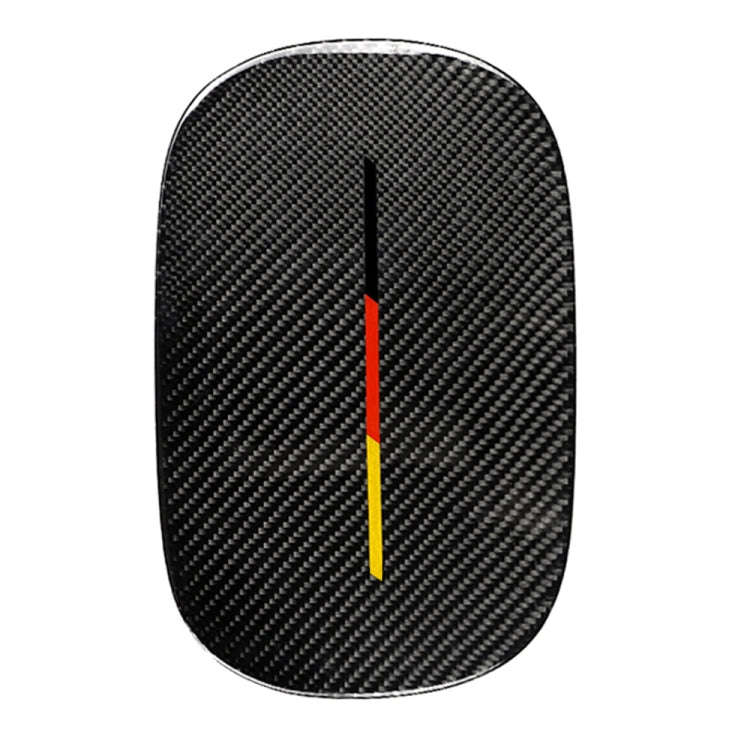 Car Carbon Fiber Fuel Tank Cap Decorative Sticker for Mercedes-Benz C Class W205 2015-2018, Left ...