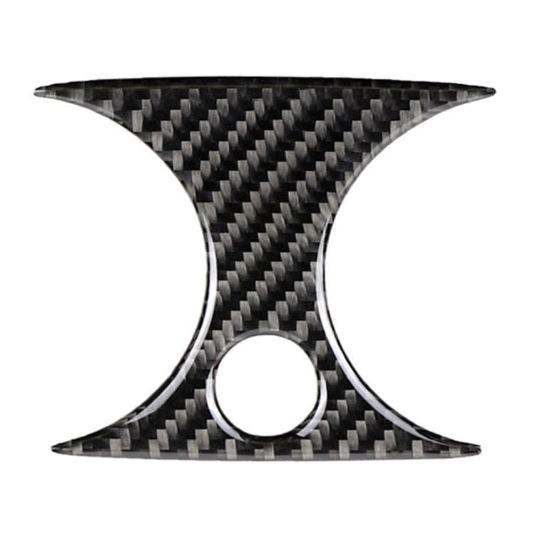 Car Carbon Fiber Rear Air Outlet Middle Decorative Sticker for Mercedes-Benz C Class W205 C180 C2...