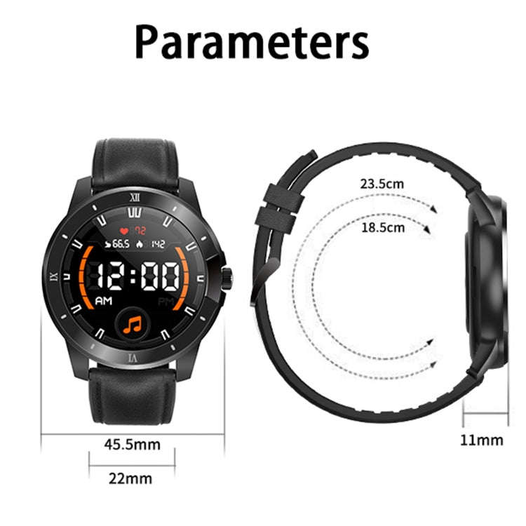 MX12 1.3 inch IPS Color Screen IP68 Waterproof Smart Watch, Support Bluetooth Call / Sleep Monito...
