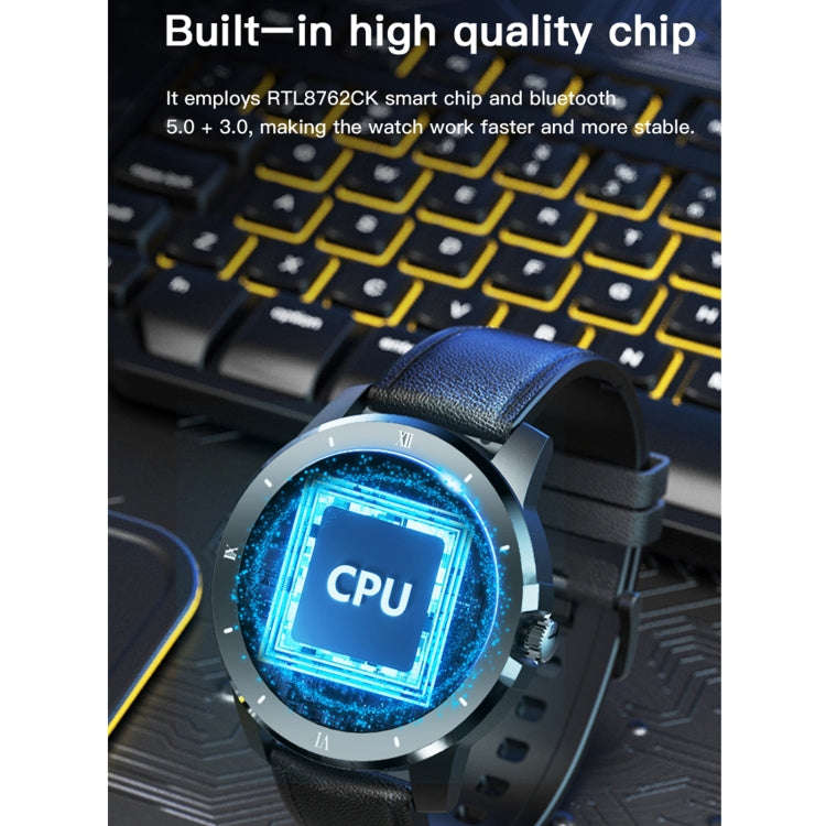 MX12 1.3 inch IPS Color Screen IP68 Waterproof Smart Watch, Support Bluetooth Call / Sleep Monito...