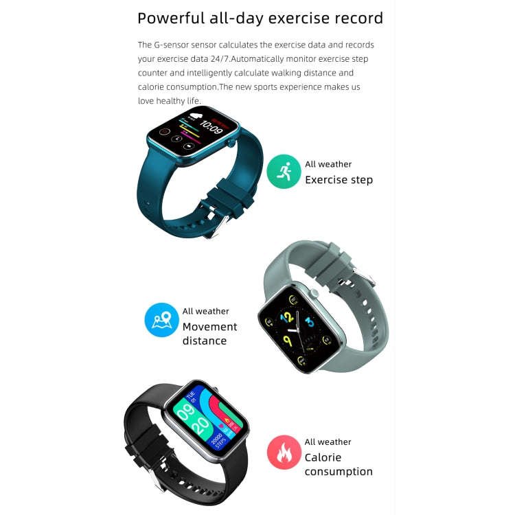 Z15 1.69 inch Touch Screen IP67 Waterproof Smart Watch, Support Blood Pressure Monitoring / Sleep...
