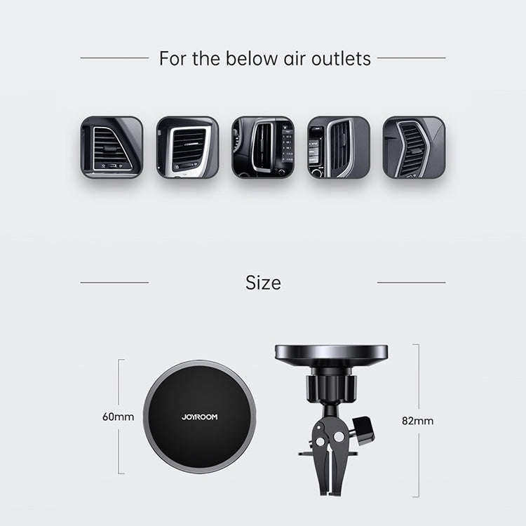 JOYROOM JR-ZS240 15W Max Car Magnetic Wireless Charge Holder