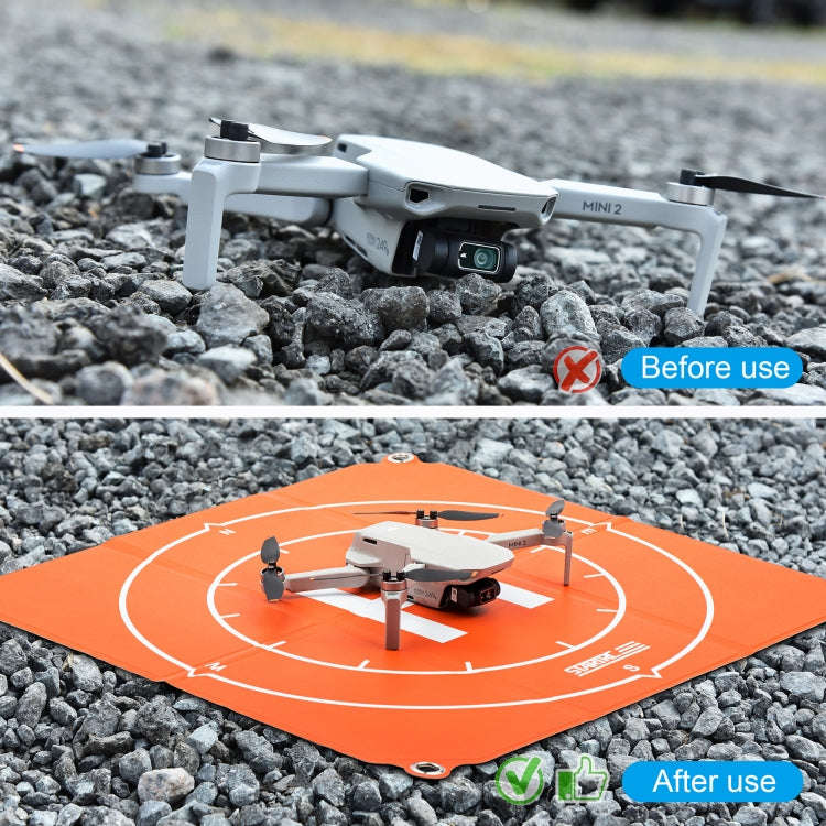 STARTRC 1109143 50cm Portable Drone Universal Foldable Square Parking Apron Landing Pad for DJI F...