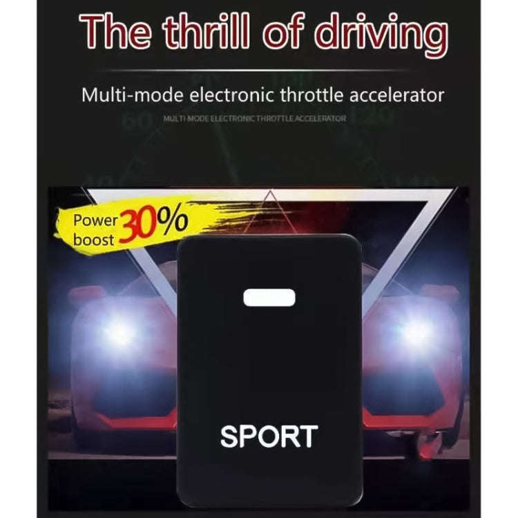 For Toyota Highlander 2010- Sipeter Car Power Accelerator Module(Black)