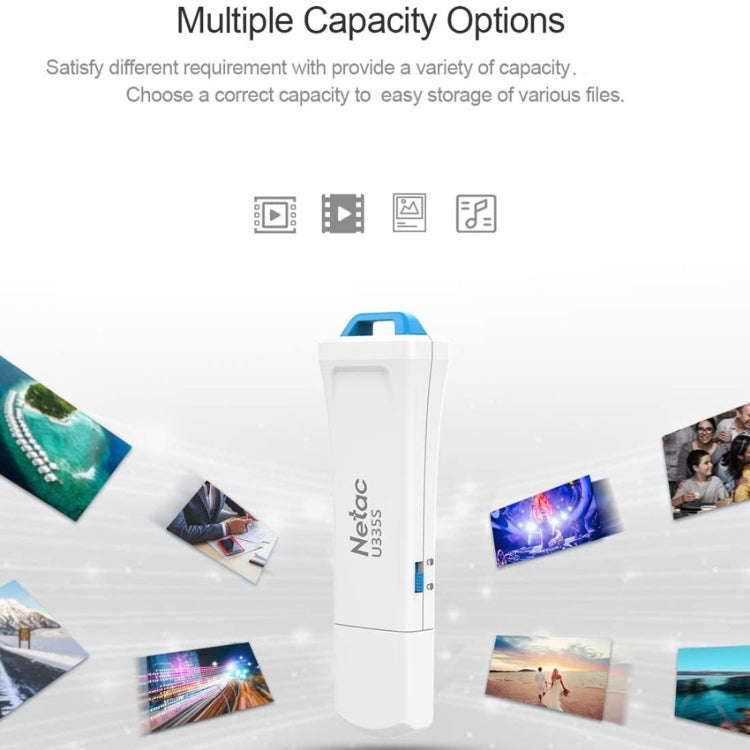 Netac U335S USB 3.0 High Speed Antivirus Write Protection USB Flash Drives U Disk, Capacity:32GB