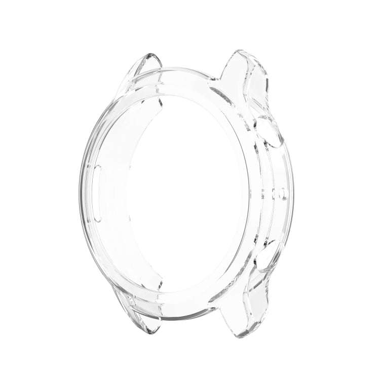 For TicWatch Pro 3 / Pro 3 Lite Half Coverage Hollowed TPU Protective Case(Transparent White)