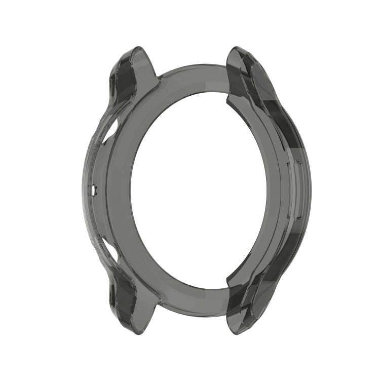 For TicWatch Pro 3 / Pro 3 Lite Half Coverage Hollowed TPU Protective Case(Transparent Black)