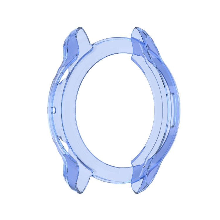 For TicWatch Pro 3 / Pro 3 Lite Half Coverage Hollowed TPU Protective Case(Transparent Blue)