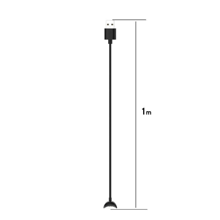 For Amazfit X Curved Screen Watch USB Magnetic Charging Cable, Length: 1m(Black)