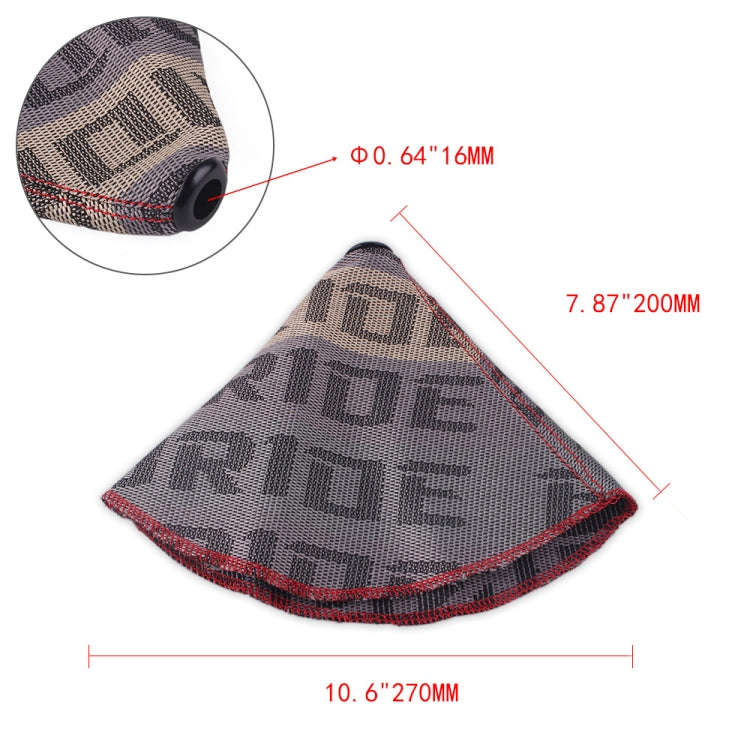 Car Universal Modification Shift Knob Dustproof Cover(Black)