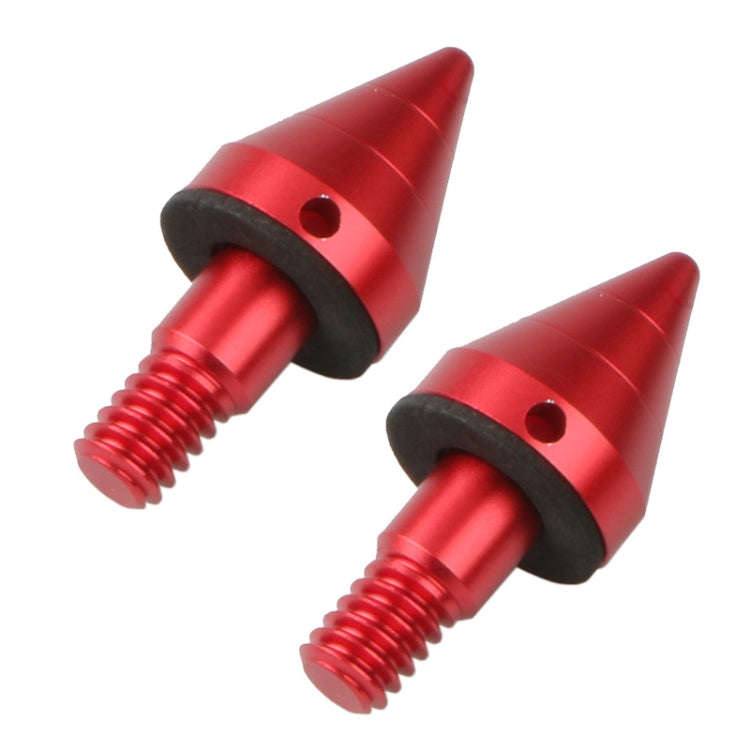 2 PCS Car Rear Anti-collision Tail Cone for Mercedes Benz Smart 2009-2014, Style:Pointed(Red)