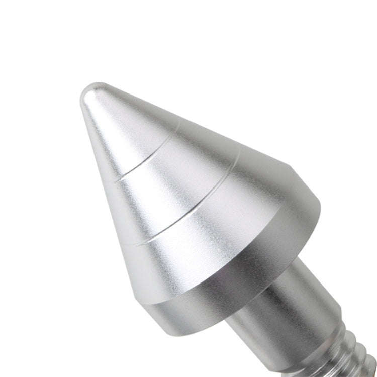 2 PCS Car Rear Anti-collision Tail Cone for Mercedes Benz Smart 2009-2014, Style:Pointed(Silver)