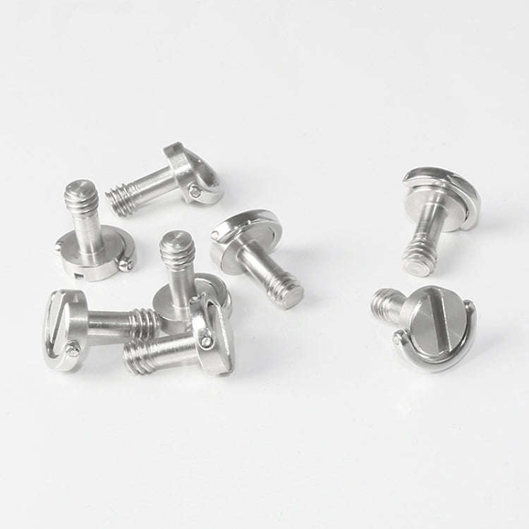 BEXIN LS095 2 PCS D Ring Screws Camera Plate Mount 1/4 inch Quick Release Screws