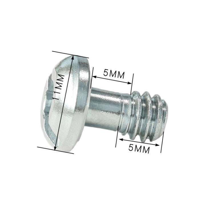 BEXIN LS085 2 PCS Quick Release Plate 1/4 inch -20 inch Adapter mount Screws