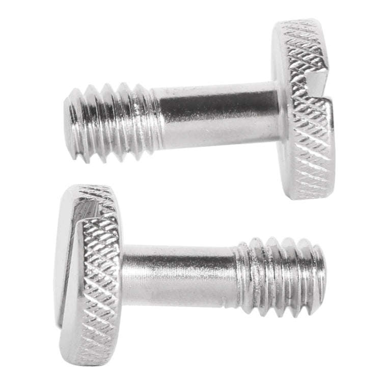 BEXIN LS005 2 PCS 1/4 inch Female Thread Screws DSLR Camera Mount Screws