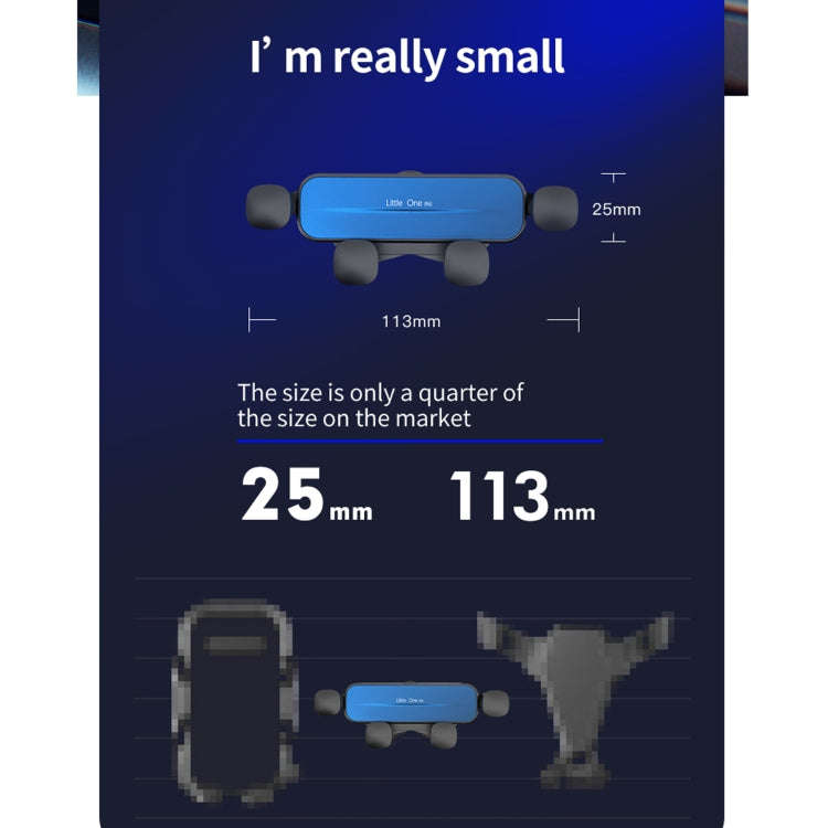 HAMTOD Little One Pro Car Mobile Phone Holder Bracket(Blue)