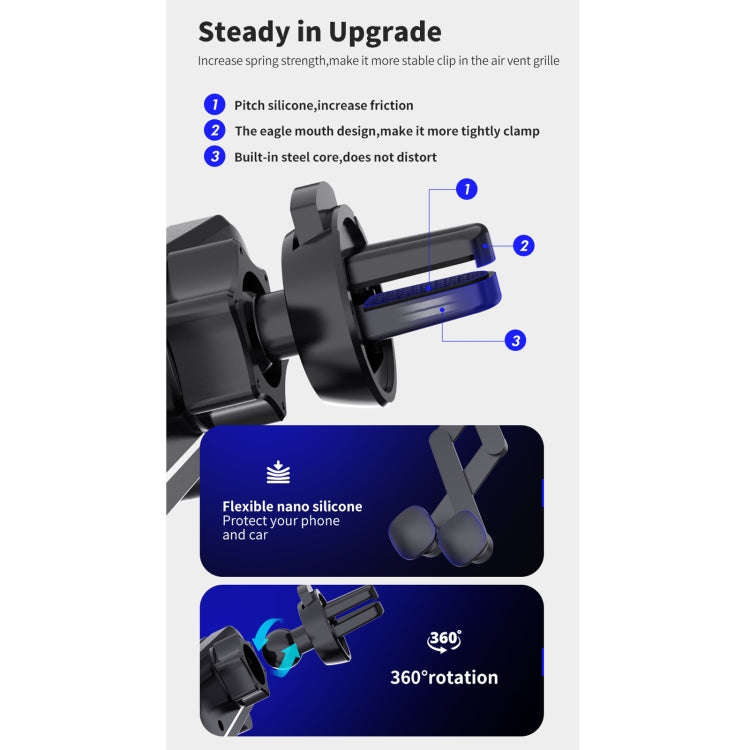 HAMTOD Little One Pro Car Mobile Phone Holder Bracket(Blue)