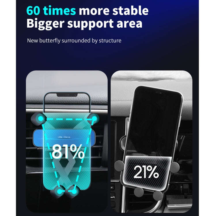 HAMTOD Little One Pro Car Mobile Phone Holder Bracket(Blue)