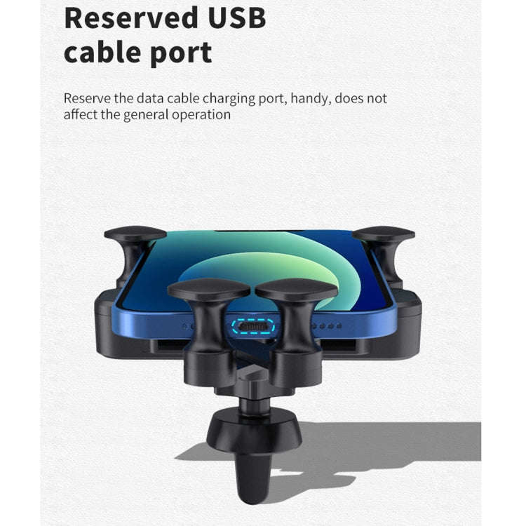 HAMTOD Little One Pro Car Mobile Phone Holder Bracket(Blue)