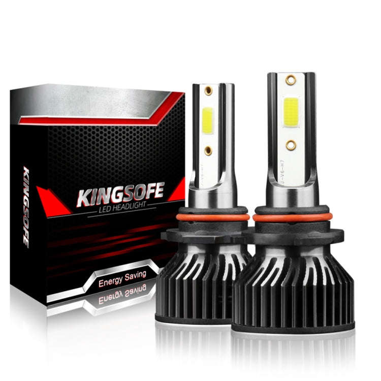 F2 9005 / HB3 / H10 2 PCS DC9-36V / 25W / 6000K / 2500LM IP68 Waterproof Car LED Headlight(Cold W...