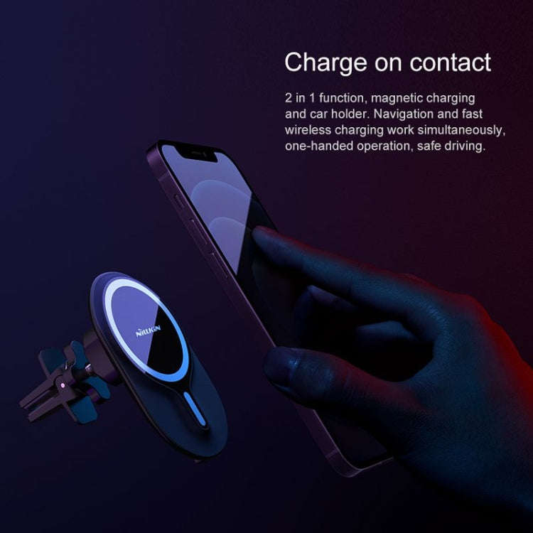NILLKIN MagRoad Magnetic Car Holder with Wireless Charging