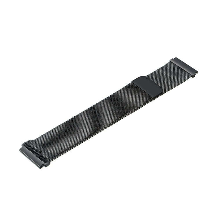 20mm Milanese Stainless Steel Replacement Watchband for Amazfit GTS / Amazfit GTS 2(Black)