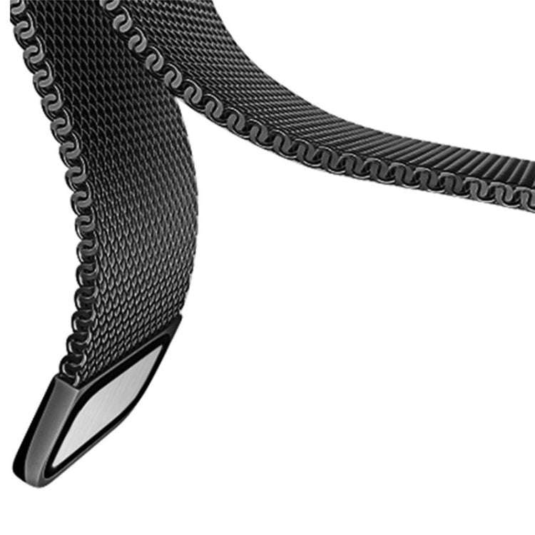 20mm Milanese Stainless Steel Replacement Watchband for Amazfit GTS / Amazfit GTS 2(Black)