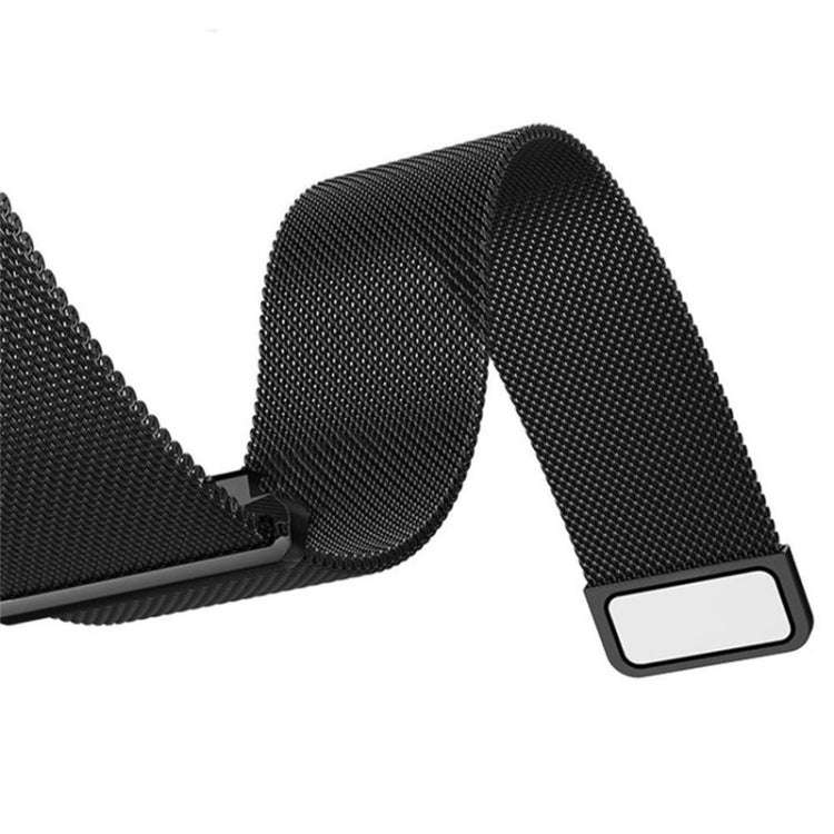 20mm Milanese Stainless Steel Replacement Watchband for Amazfit GTS / Amazfit GTS 2(Black)