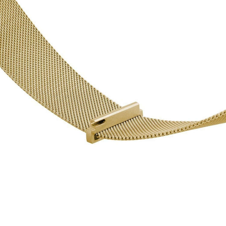 20mm Milanese Stainless Steel Replacement Watchband for Amazfit GTS / Amazfit GTS 2(Gold)